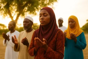 African Muslims united in prayer and compassion